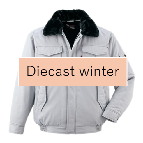 鋳造部　防寒着