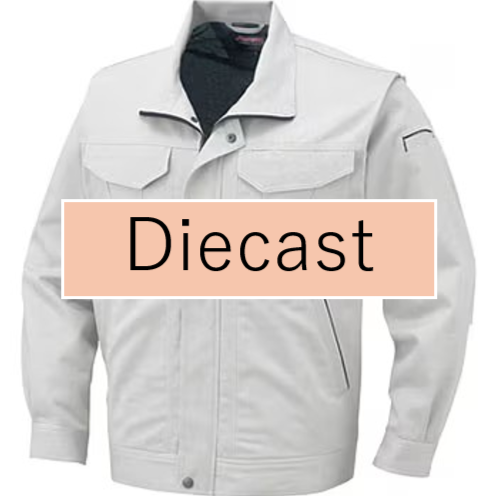 鋳造部作業服　長袖